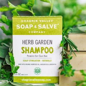 Herb Garden Shampoo Bar 160 gram Chagrin Valley Soap & Salve | Shampoobars | Haarzeep | Plasticvrije Shampoo | Natuurlijke Shampoo Bar Chagrin Valley