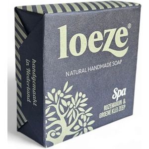 Spa Rozemarijn & Groene Klei Zeep  ca. 100 gram Loeze