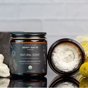 Whipped Shea Body Butter Natural Scent  120 ml Chagrin Valley