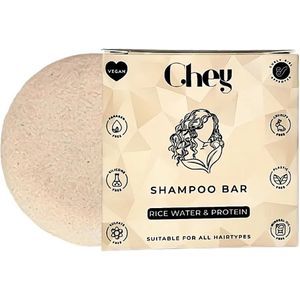 Shampoo Bar Rijstwater & Proteïne  60 gram Chey Haircare