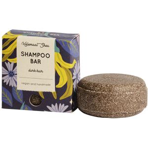 Shampoo Bar Alle Haartypen Donker haar 65 gram HelemaalShea | Shampoo Bar All Hair Types Dark Hair Helemaal Shea | Syndet HelemaalShea