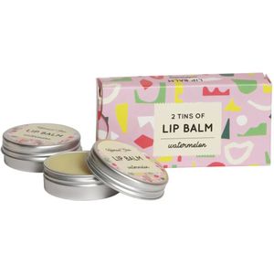 Lippenbalsem - Watermeloen  2 x 10 gram HelemaalShea