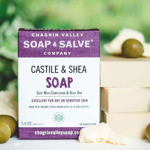 Castile & Shea Complexion Soap 160 gram Chagrin Valley Soap & Salve | Natuurlijke Zeep | Handgemaakte Zeep | Zepen | Gezichtszeep Chagrin Valley