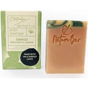 Hortus Ginkgo Zeep met Bergamot & Lavendel  100 gram Nature Bar