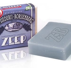 Lavendel Haarzeep  95 gram Zeepziederij Borssenburg