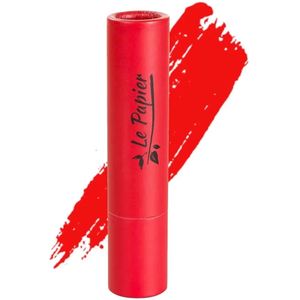 Le Papier Paper tube Lipstick | Classy Red 03 Matte  3,5 gram Beauty Made Easy