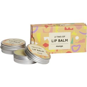 Lippenbalsem - Mango  2 x 10 gram HelemaalShea
