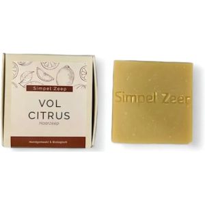 Vol Citrus Haarzeep  ca. 110 gram Simpel Zeep