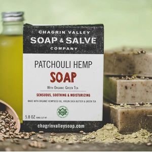Patchouli Soap 160 gram Chagrin Valley Soap & Salve | Natuurlijke Zeep | Handgemaakte Zeep | Zepen | Douchezeep | Stuk Zeep Chagrin Valley