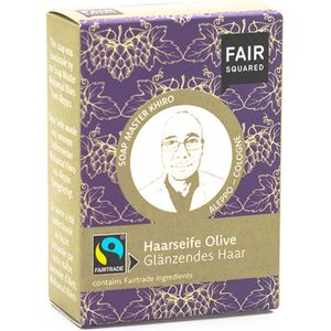 Fair Squared - Haarzeep - Olijf - Glanzend Haar