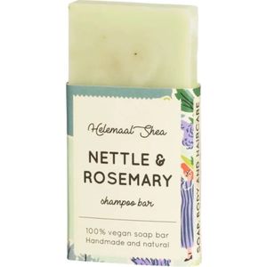 Mini Brandnetel & Rozemarijn Haarzeep HelemaalShea | Nettle & Rosemary Shampoo Bar Helemaal Shea HelemaalShea