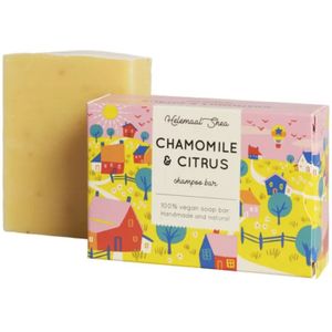 Kamille & Citrus Haarzeep voor Vet Haar 100 gram HelemaalShea | Chamomile & Citrus Shampoo Bar Helemaal Shea HelemaalShea