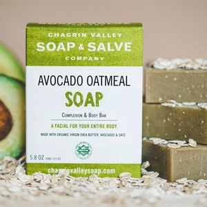 Ginger Lime & Oats Soap 160 gram Chagrin Valley Soap & Salve | Natuurlijke Zeep | Handgemaakte Zeep | Zepen | Douchezeep | Stuk Zeep | Avocado Oatmeal Chagrin Valley