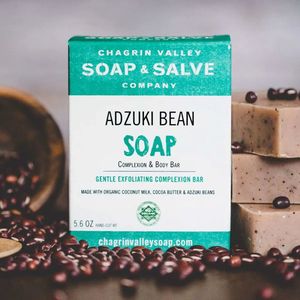 Adzuki Bean Complexion Soa 160 gram Chagrin Valley Soap & Salve | Natuurlijke Zeep | Handgemaakte Zeep | Zepen | Douchezeep | Stuk Zeep | Gezichtszeep Chagrin Valley