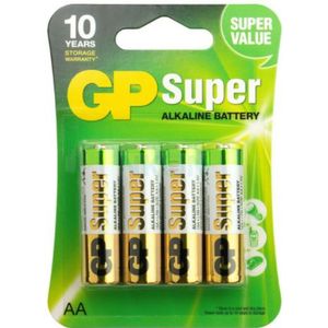 GP AA Super Alkaline Batterijen