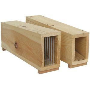 AllesTegenOngedierte.nl Houten Rattenval 50x12x15 cm