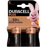 DURACELL Plus Baby / C / LR14 2-pack