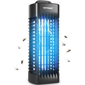 Muggenlamp – Vliegenlamp – UV-Insectenlamp - Elektrisch – 9 Watt geschikt voor 40 m² - 1000 volt – Voor binnen – Zwart
