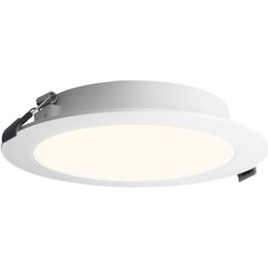 LED Downlight – Inbouwspot – Mini LED paneel – 18 Watt 1820lm - Rond - 2700K Warm Wit - Ø220 mm