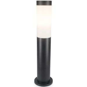 Dally LED Sokkellamp Zwart S – E27 fitting – IP44 Waterdicht – 45 cm – tuinverlichting – padverlichting