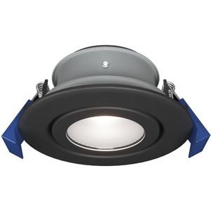 Lima LED inbouwspot - Kantelbaar - IP65 waterdicht en stofdicht - Buiten - Badkamer - GU10 fitting - Max. 35 Watt - Veiligheidsglas - Zwart - 3 jaar garantie