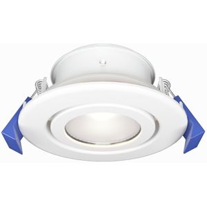 Lima LED inbouwspot - Kantelbaar - IP65 waterdicht en stofdicht - Buiten - Badkamer - GU10 fitting - Max. 35 Watt - Veiligheidsglas - Wit - 3 jaar garantie - Excl. lichtbron