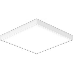 LED Paneel - Dimbaar - 62x62 cm - 36 Watt - 4860lm (135lm/W) - 4000K neutraal wit - Incl. opbouwframe - Flikkervrij - UGR19 - 5 jaar garantie