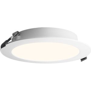 LED Downlight – Inbouwspot – Mini LED paneel – 12 Watt 1160lm - Rond - 2700K Warm Wit - Ø170 mm