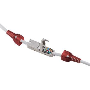 NET STP Koppelstuk - CAT6/CAT6a - 250MHz - voor internetkabels - ethernet kabel - CAT kabel - gereedschapsloos