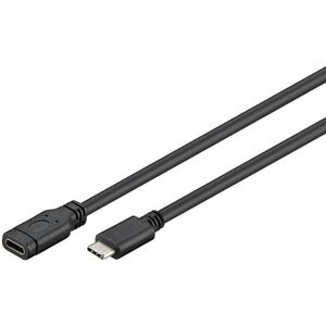 USB 3.2 GEN 1 (USB 3.0) USB-C verlengkabel - USB-C (M) naar USB-C (F) - 5Gbit/s - USB adapter - OTG kabel