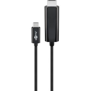 USB-C naar HDMI kabel - 3840*2160p @ 60Hz & 3D - USB-C adapterkabel - 1,8 meter