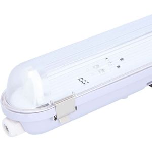 LED TL Armatuur IP65 150 cm RVS Clips Koppelbaar enkelvoudige uitvoering