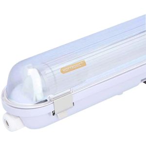 Eco Bright LED TL armatuur 150cm - T8 G13 Incl. LED TL buis - 3000K warm wit licht - 15,5 Watt 2480 Lumen (160lm/W) - IP65 Waterdicht