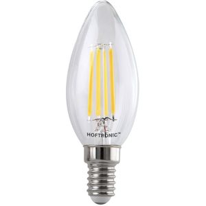 HOFTRONIC - E14 - LED Filament Lamp - Warm Wit - 4 Watt - 470 Lumen