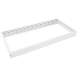 Opbouwframe voor LED panelen 30 x 60 cm kleur wit