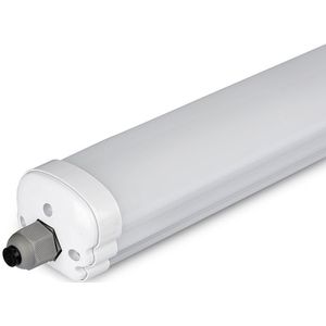 6-pack LED Armatuur - IP65 Waterdicht - 150 cm - 48W - 5760lm - 4000K Neutraal wit - Koppelbaar