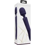 Kiku - Double Ended Wand with Innovative G-Spot Flapping Stimulator - Paars
