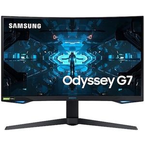 Samsung Odyssey G7 - 27 inch QLED Monitor - Zwart - 2560x1440 - 240Hz - 1ms