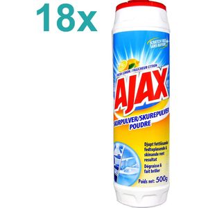 Ajax - Fris - Schuurmiddel - Schuurpoeder - Citroen - 9kg
