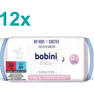 Bobini Baby - Sensitive - Aloë Vera & Kamille - Billendoekjes - 720 Stuks