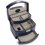 WINDROSE - Merino Moda - Sieradendoos - Donkerblauw - Automatisch