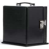 Merino - Sieradendoosje - Met Scharnieren - 1 Spiegel - 2 Tabbladen - 22 Vakjes