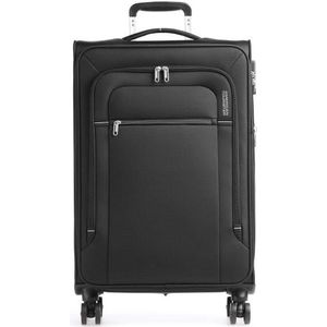 American Tourister Crosstrack Trolley (4 wielen) zwart