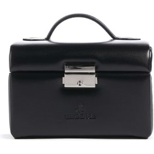 Windrose - Merino Sieradenkoker - 15 cm - Ovale Spiegel - 3 Laden