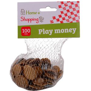 Home & Shopping Speelgeld - 100 munten in net - Geschikt voor alle leeftijden en aantal spelers