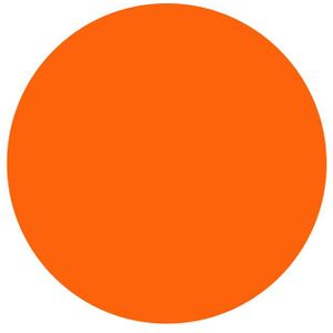 Creall Basic Color plakkaatverf oranje