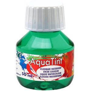 Waterverf aqua tint donkergroen | 50ml
