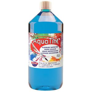 Waterverf aqua tint lichtblauw | 1000ml