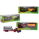 Johntoy Tractor Farm Master Staal 27,2 Cm Groen/Geel