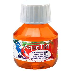 Waterverf aqua tint oranje | 50ml